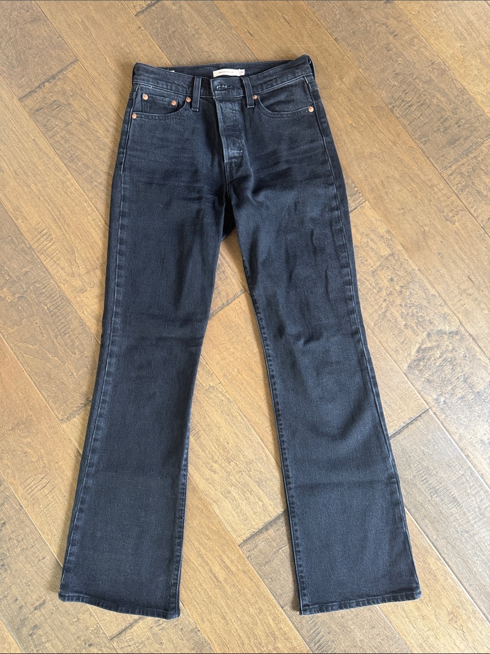 Levi’s Wedgie Bootcut Black size 26